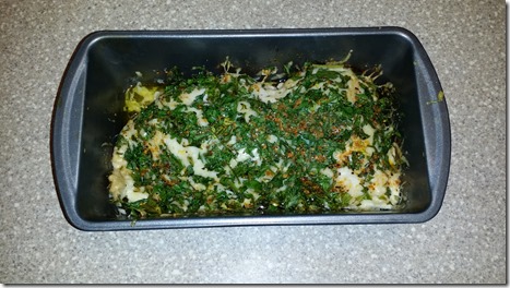 Cooked Parmesan Chicken and Parsley