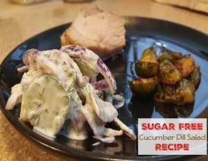 Sugar Free Cucumber Dill Salad Recipe