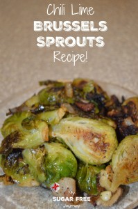 Chili Lime Brussels Sprouts Recipe!