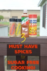 3 Must Have Spices for Sugar Free Cooking!