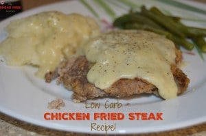 Low Carb Chicken Fried Steak Recipe!