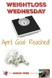 4/27 Weightloss Wednesday: April Goals Reached!