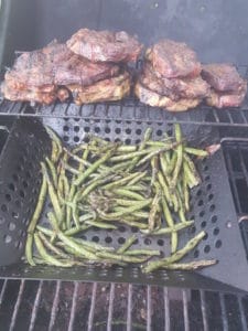 Grilled Green Beans