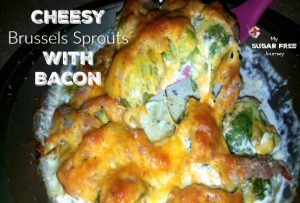 Cheesy Brussels Sprouts With Bacon Recipe!